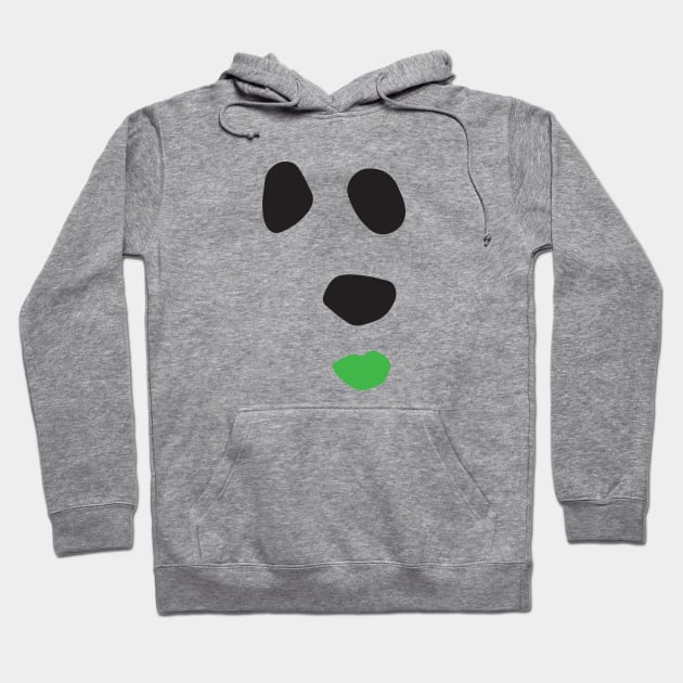 Polar Bear Lipstick green Hoodie by starlingm028